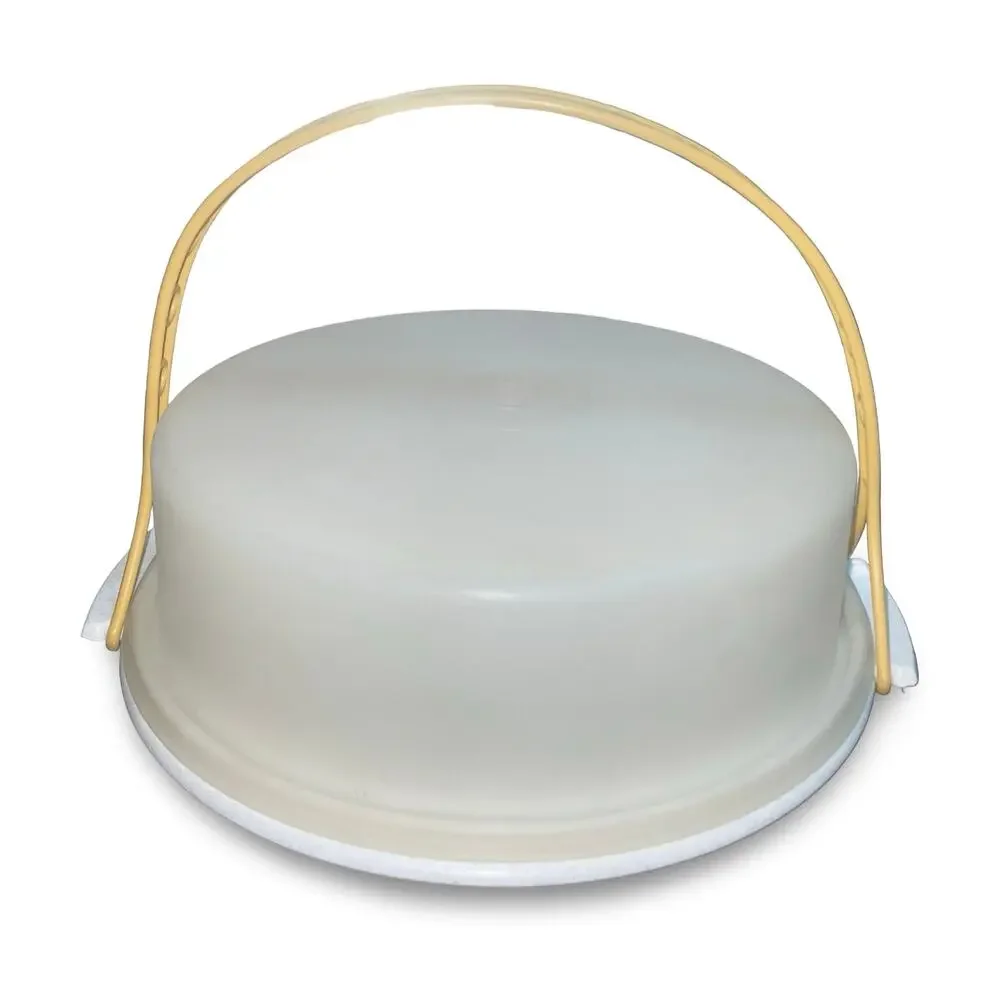 Tupperware Pie Cake Keeper Taker Carrier Speckled Base 719 720 10